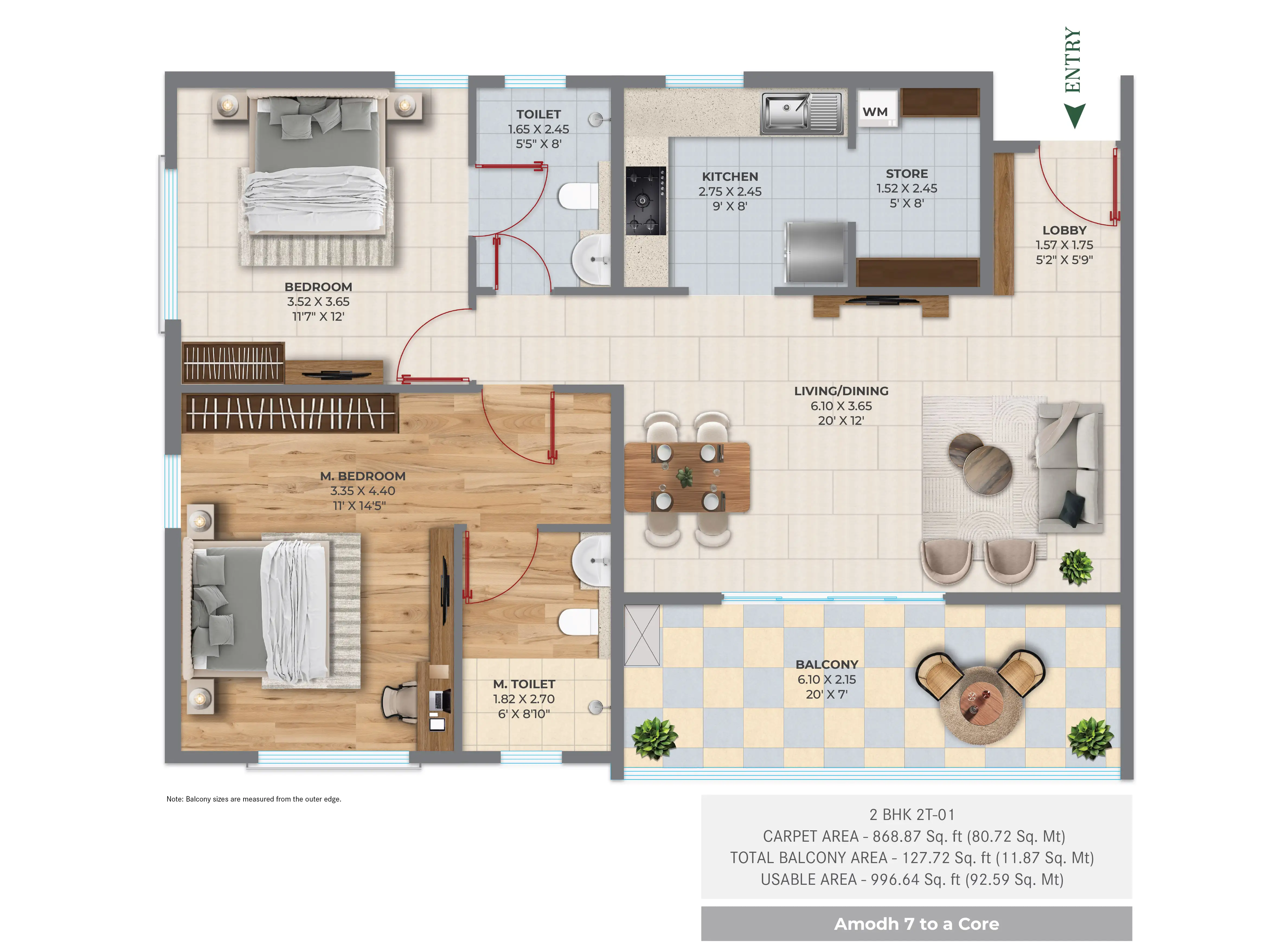 2 BHK