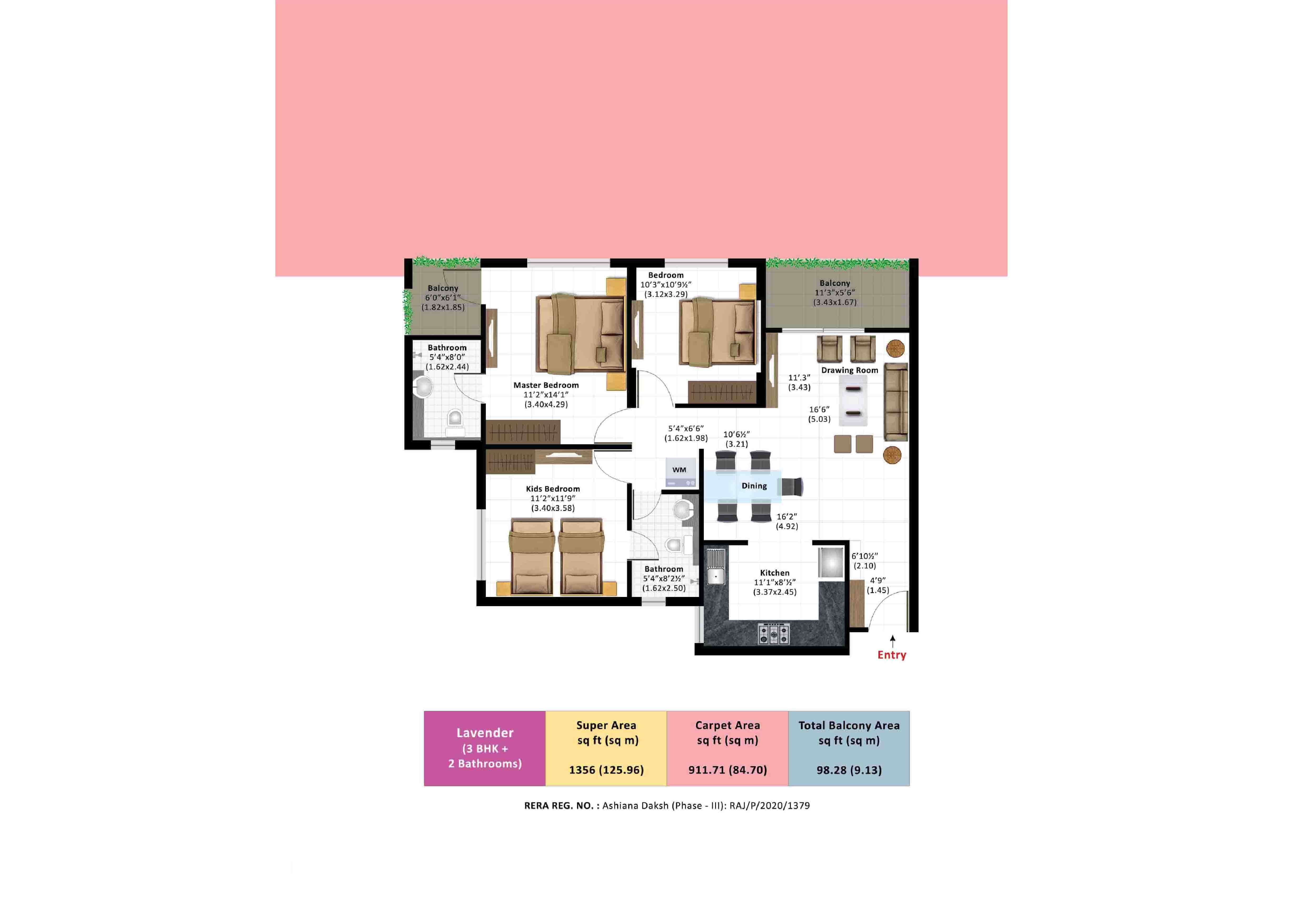 3BHK